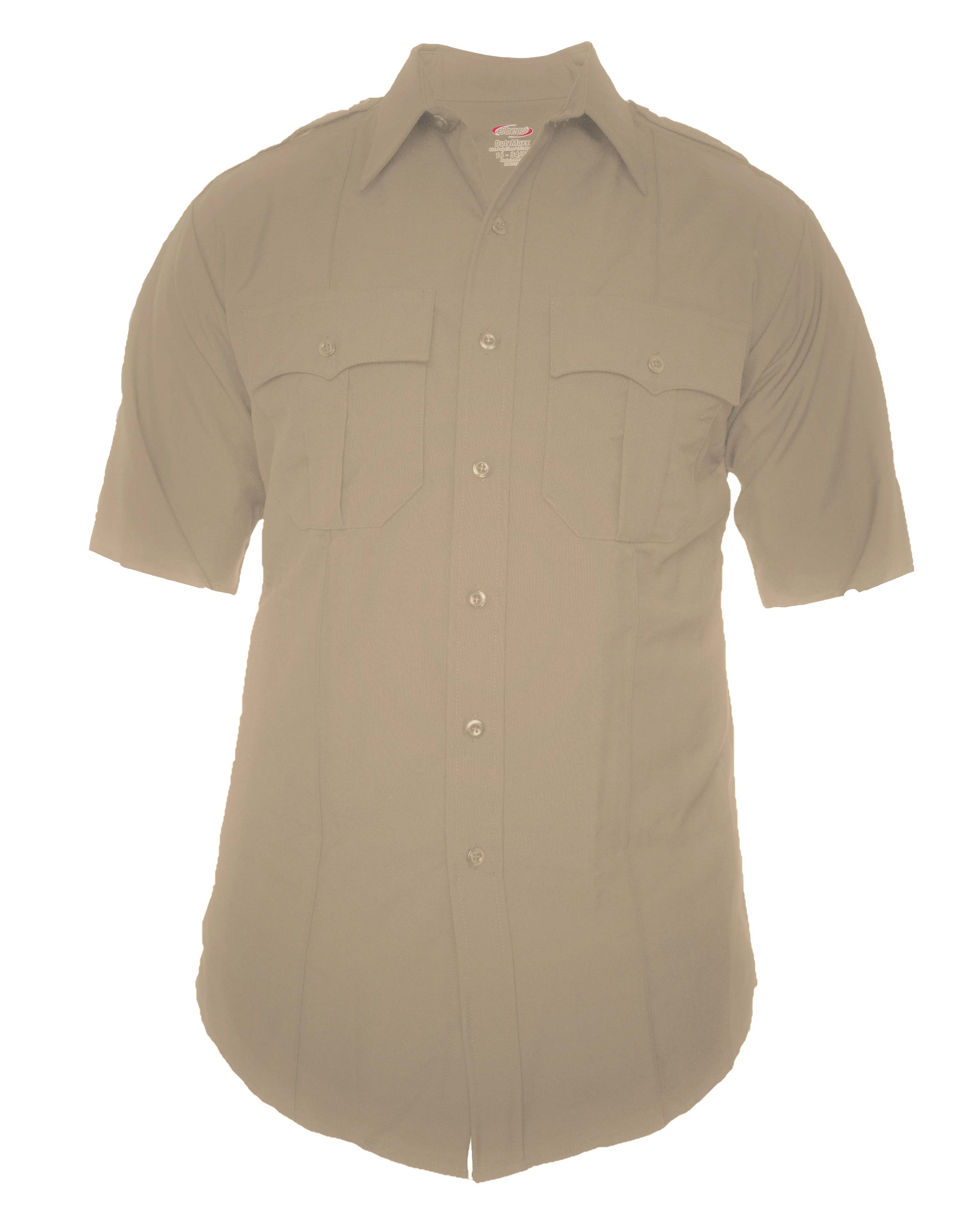 godfreystactical: ELBECO - DutyMaxx Short Sleeve Shirt - Silver Tan - Men's