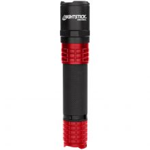 Metal USB Rechargeable Multi-Function Tactical Flashlight - Red