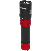 Metal Dual-Light Rechargeable Flashlight - Red