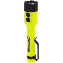Intrinsically Safe Dual-Light Flashlight w/Magnet - 2 AA (not included) - Green - UL913 / ATEX