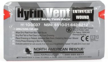 ELEVEN 10 - HyFin Vent Chest Seal Twin Pack