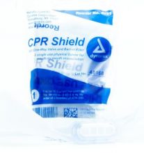 ELEVEN 10 - Dynarex CPR Face Shield with 2 Way Valve