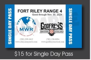 Fort Riley Range 4 Day Pass